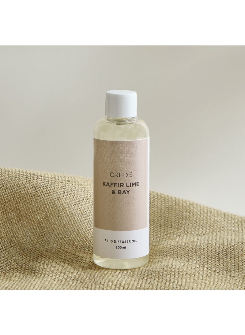Home Box - عبوة إعادة تعبئة زيت عطري من Crede Kaffir Lime and Bay Reed بحجم 200 مل - Image 1