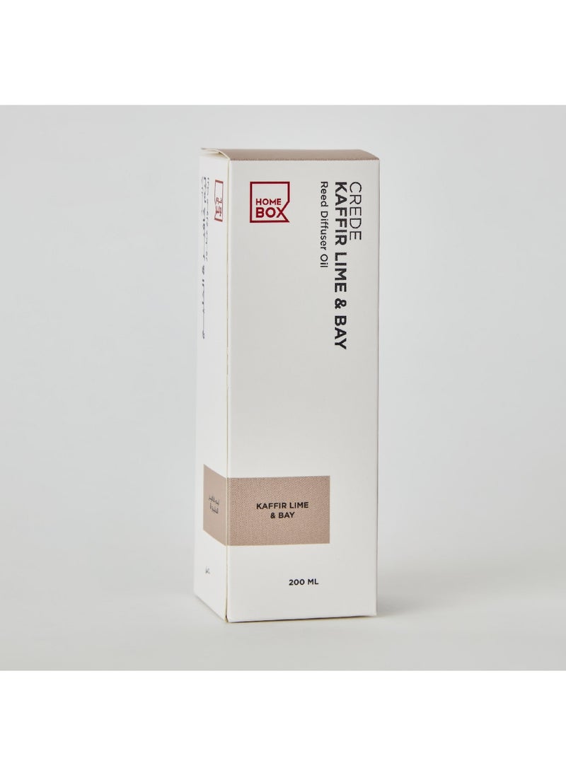 Home Box - عبوة إعادة تعبئة زيت عطري من Crede Kaffir Lime and Bay Reed بحجم 200 مل - Image 1