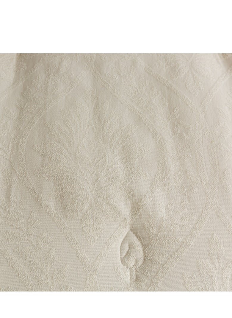 Golden - 4 Pcs Single Size Velvet Comforter Sets,  Fits 120 x 200 cm Single Size Bed, Includes duvet filler/inner core Soft, Warm(L008-4) - Image 1