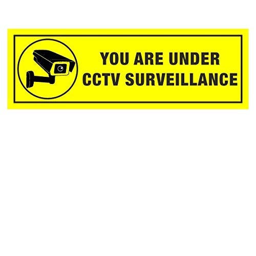 KARTMEN Safety & Warning Sign Board You are under CCTV H Surveillance - Image 3