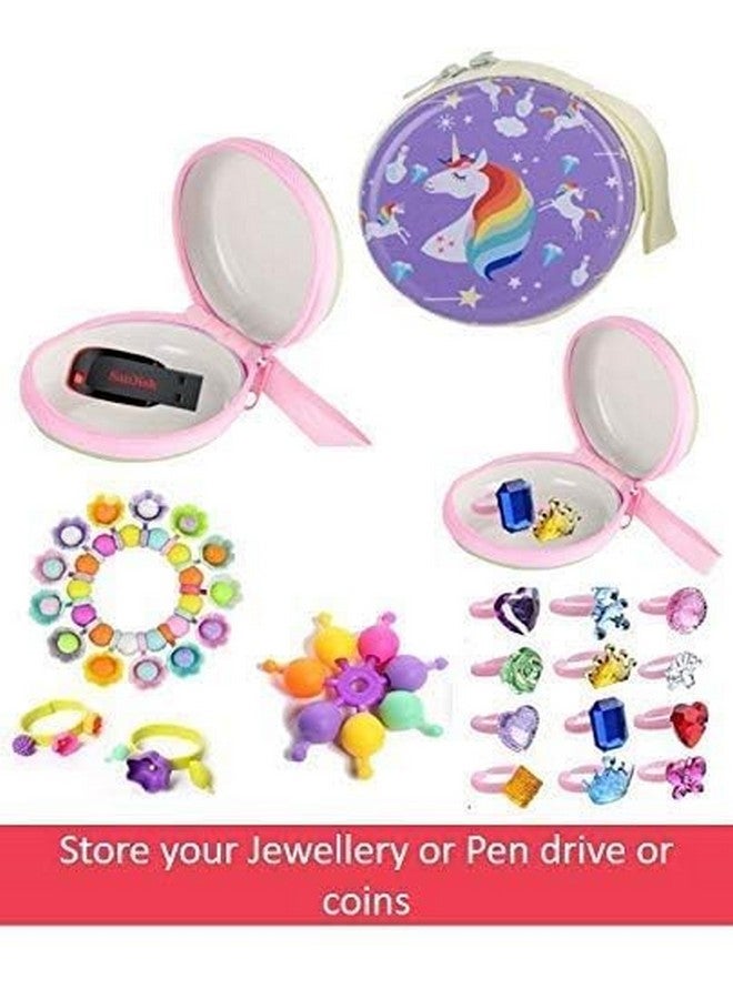 PARTEET Unicorn Printed Multipurpose Coin - Earphone Pouch Return Gift (Pack of 6) - Image 5