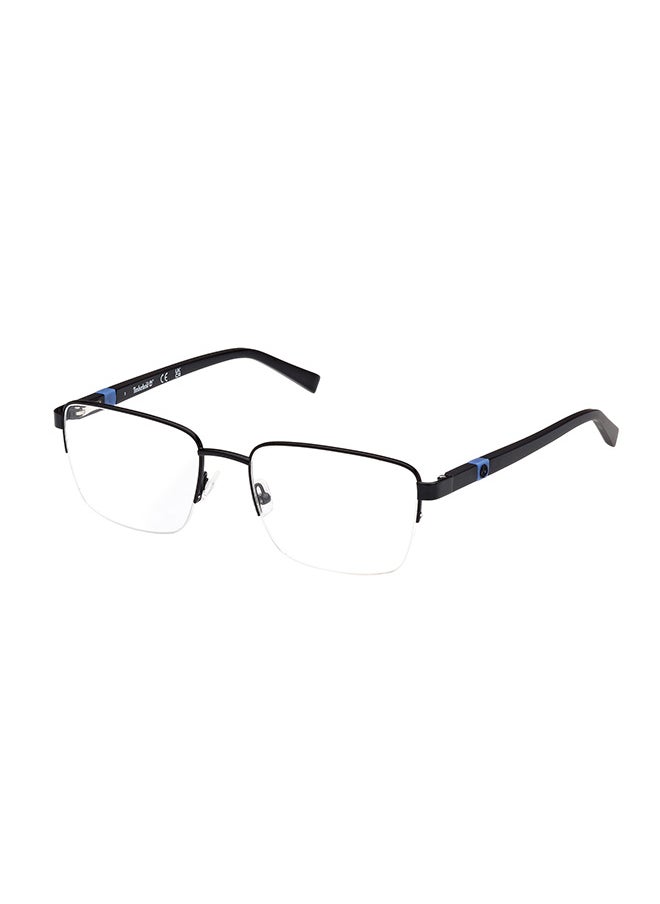Timberland - Men's Rectangular Eyeglass Frame - TB181800255 - Lens Size: 55 Mm - Image 1