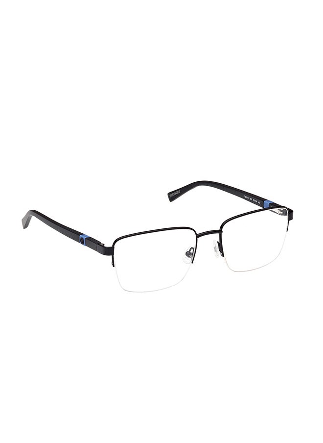 Timberland - Men's Rectangular Eyeglass Frame - TB181800255 - Lens Size: 55 Mm - Image 1
