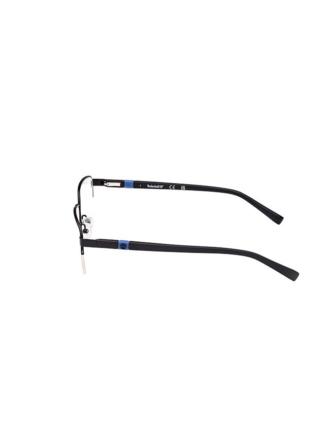 Timberland - Men's Rectangular Eyeglass Frame - TB181800255 - Lens Size: 55 Mm - Image 1