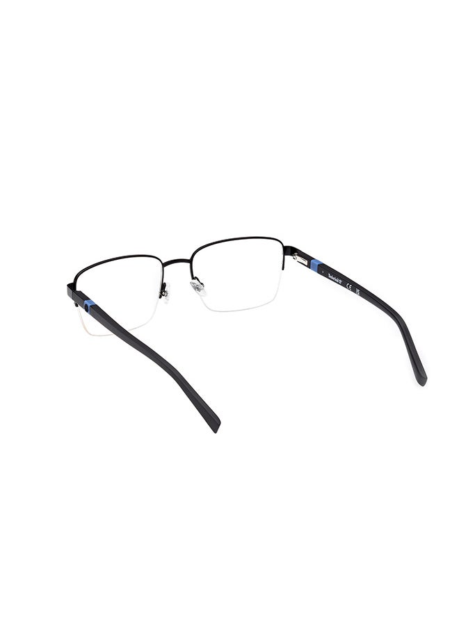 Timberland - Men's Rectangular Eyeglass Frame - TB181800255 - Lens Size: 55 Mm - Image 1