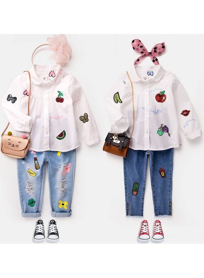 NIBEMINENT 8-Piece Fashion DIY Embroidered Patch - Image 3