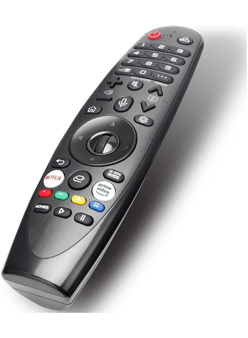 PopZa Universal for LG Magic Remote Control, Replacement for LG LED OLED LCD 4K UHD Smart TV, with Buttons for Netflix, Prime Video - Image 1