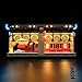 Nitemode LED Light Kit Compatible with Lego Harry Potter Book Nook Hogwarts Express 76450 Upgraded Remote Control MultiLight Effect Sequence Design Lighting AccessoriesNo Model - Image 2