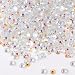 Kdkyy 3000 Pieces SS6 2mm Flatback Rhinestones AB Clear Round Gems Crystals for Nail Art DIY Crafts Clothes Shoes Bags Transparent AB - Image 2
