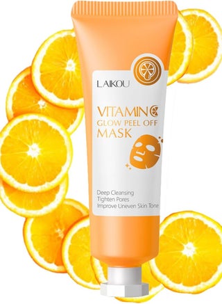 Peel Off Face Masks, Vitamin C Hydrating Face Mask Skincare, Vitamin C Face Masks Beauty for Deep Cleansing & Purifying, Exfoliating Face Mask for Reduces Acne and Pores 50g - pzsku/Z00FCFB898296F8FE774BZ/45/_/1732088382/098b52d3-e686-465e-9ab7-8cc0f2d007fe