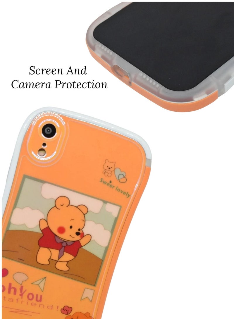 Houmt iPhone XR Case Cover with Cute Cartoon Design Tough Phone Case Shockproof Protective TPU Compatible with Apple iPhone XR Cover - Image 2