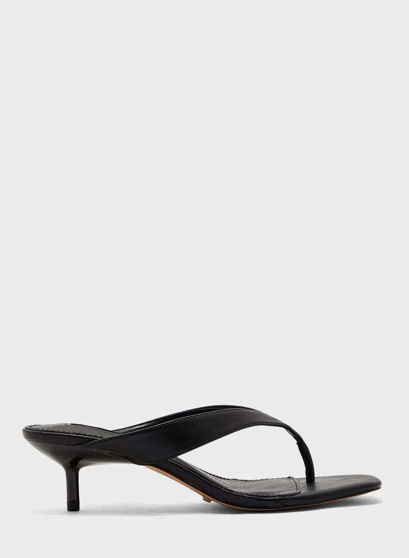 TOPSHOP Wide Fit Nina Mini Heel Sandals