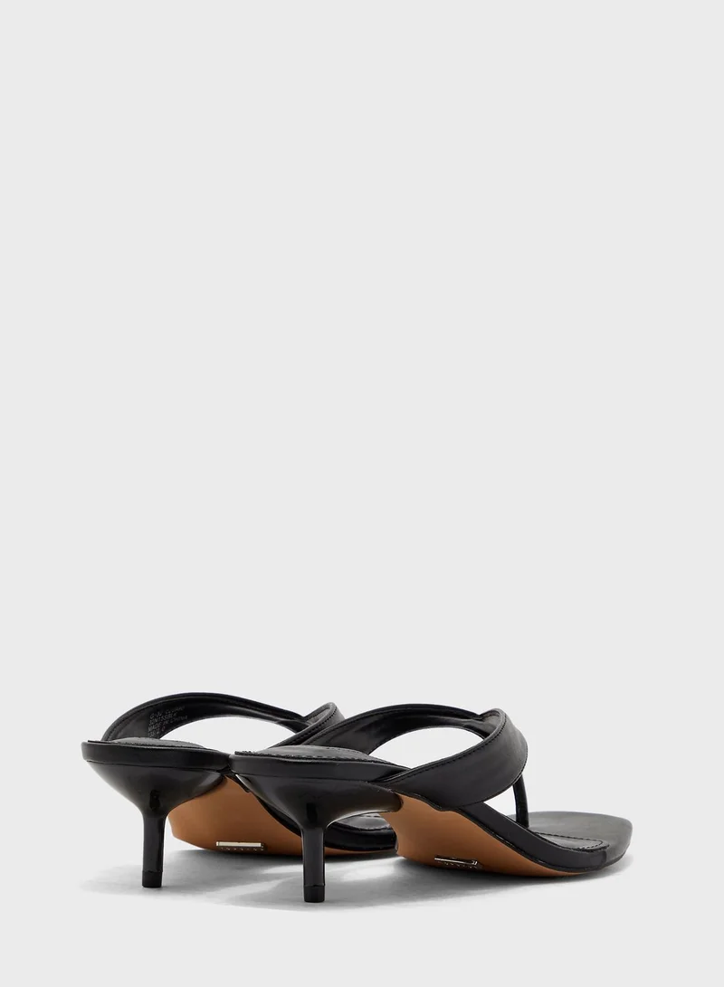 TOPSHOP Wide Fit Nina Mini Heel Sandals