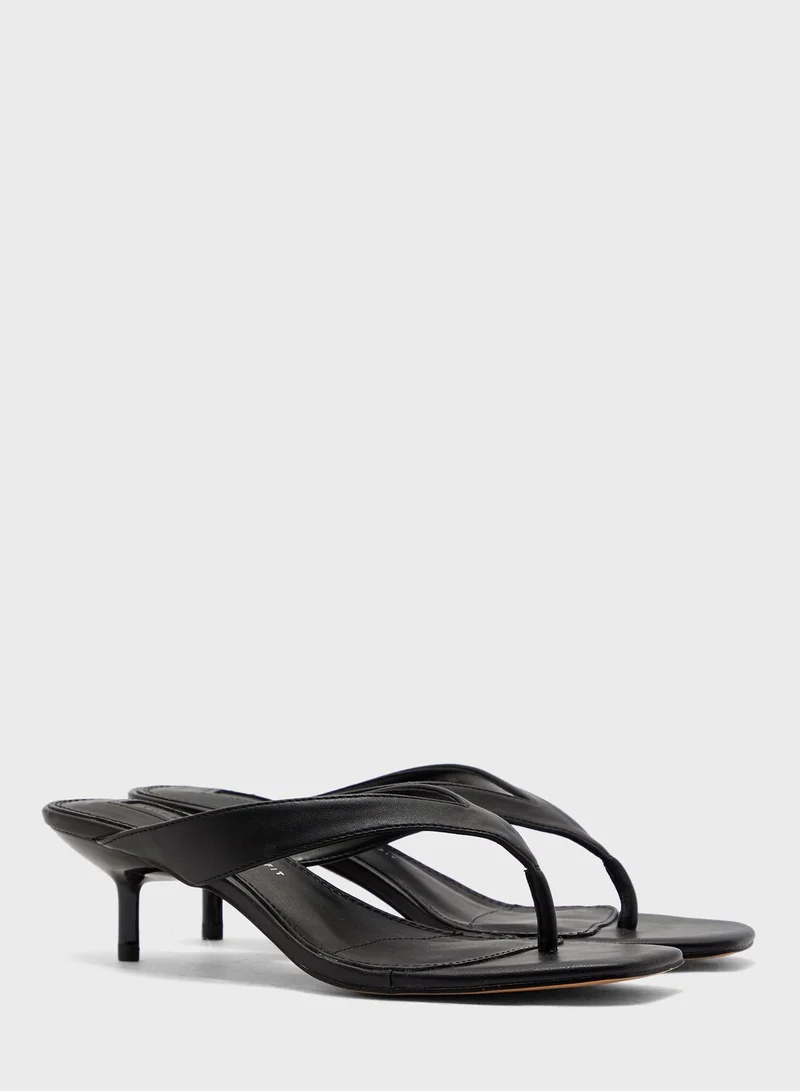TOPSHOP Wide Fit Nina Mini Heel Sandals