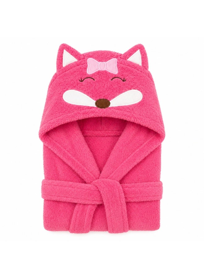 VELMORE Premium Kids Hooded Bathrobe – 100% Cotton Soft & Absorbent Towel Robe for Boys & Girls, Lightweight, Quick Dry, with Belt & Pockets (650 GSM) - 12 - 16 Y - Image 2