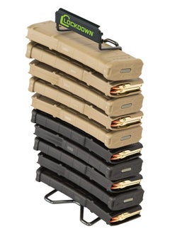 LOCKDOWN Magazine Rack With Vinyl Coating And Steel Frame For Gun Vault Organization Storage And Security  - Image 2