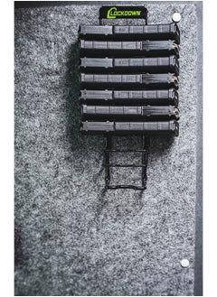 LOCKDOWN Magazine Rack With Vinyl Coating And Steel Frame For Gun Vault Organization Storage And Security  - Image 3
