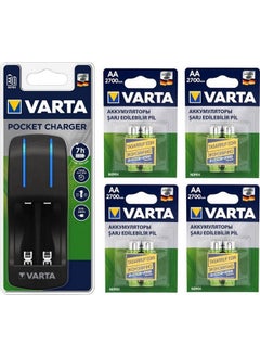 Pocket 4 Charger + 8*2700 Mah Aa Rechargeable Battery - pzsku/Z00FD4CC9D204E7982477Z/45/_/1728051136/4d9dca31-e887-4e9d-a28e-2a2203fbbb3a