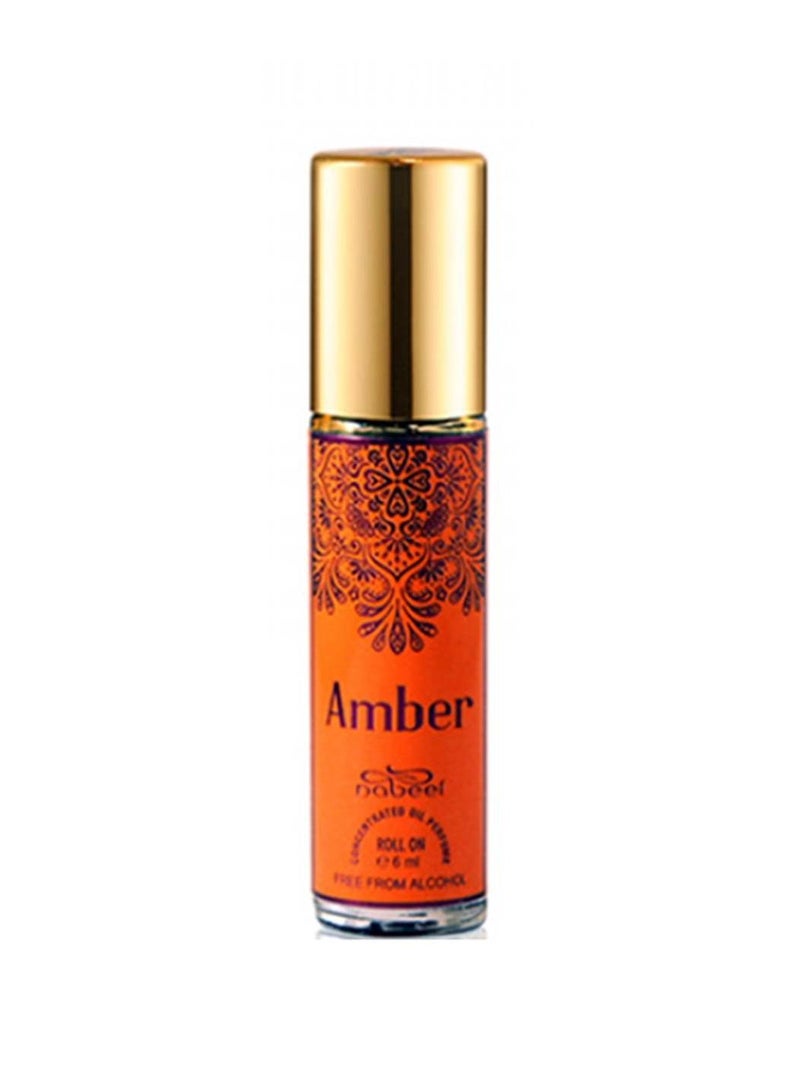 Nabeel 2 Pcs Nabeel Amber Alcohol Free Roll On Oil Perfume 6ML - Image 5