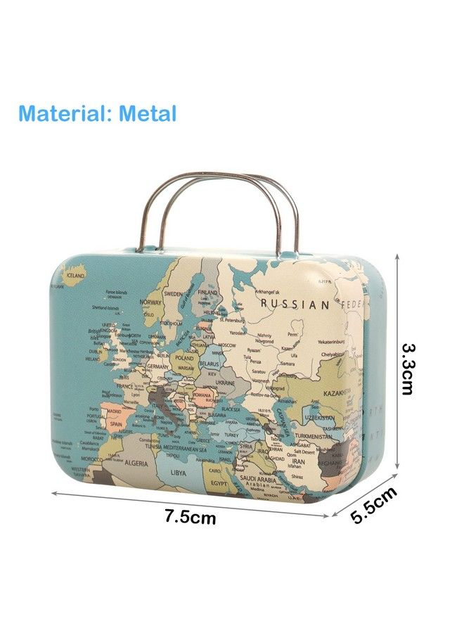 Miunana 29Pcs Doll Travel Clothes And Accessories Blue Trunk Suitcase 2 Girl Doll Clothes 1 Boy Doll Clothes 8 Life Accessories 12 Wash Accessories Telescope Sunglasses （Not Include Doll）  - Image 5
