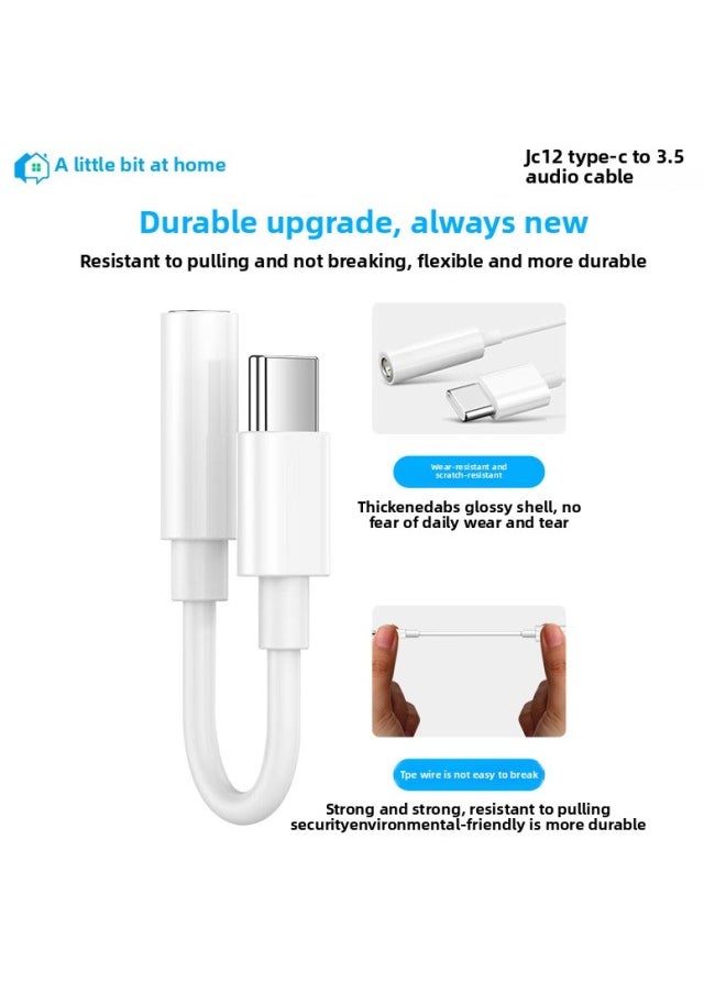 Generic Jiayou Diandian Youge Type-C To 3.5 Adapter Universal Headphone Adapter Cable Lighting15/JC12-Color:JC12/TYPE-c To 3.5 Audio Cable  - Image 4