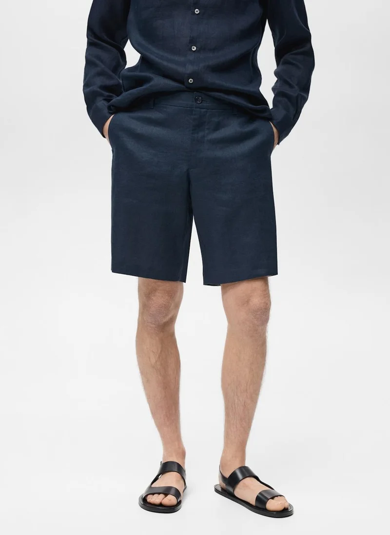 Mango Man Essential Bermuda Shorts