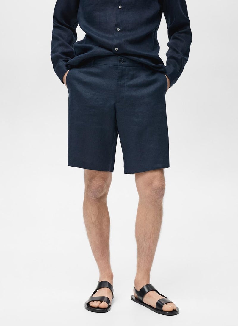 Mango Man Essential Bermuda Shorts  - Image 1