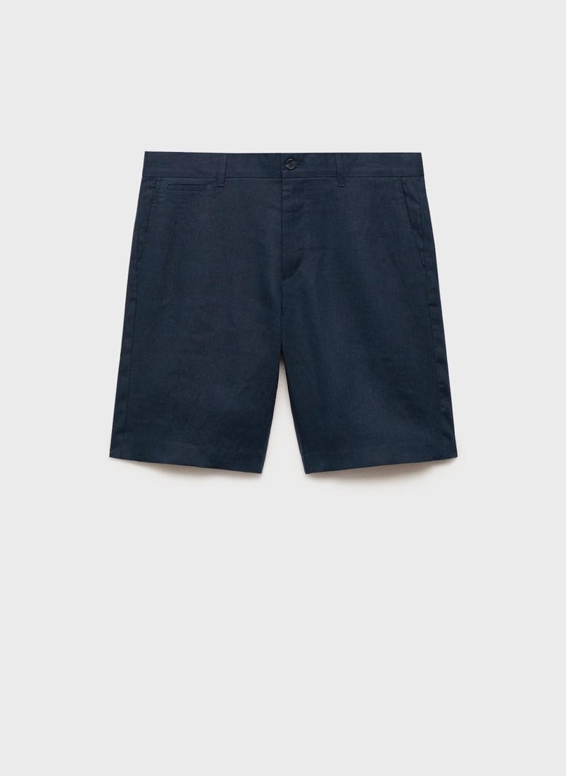 Mango Man Essential Bermuda Shorts  - Image 5
