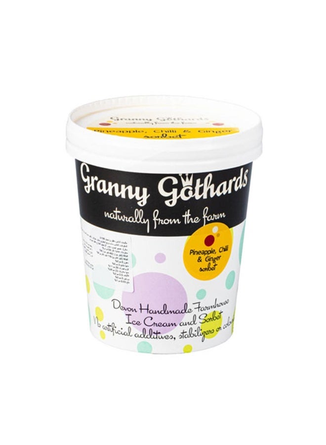 Fruit Sorbet, Pineapple Chilli Ginger - 500ml, UK