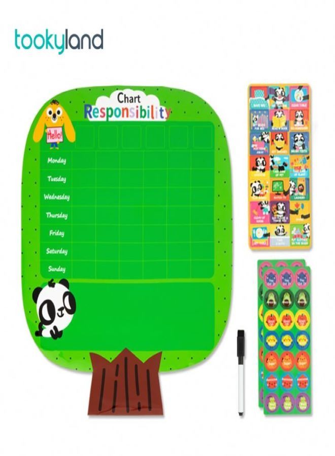 TOOKY TOY Tooky Toy - Magnetic Daily Calendar - Image 2