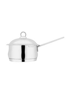 6 October Sauce Pan Elegant With Capsule Bottom &Lid Size 18Cm  - Image 1