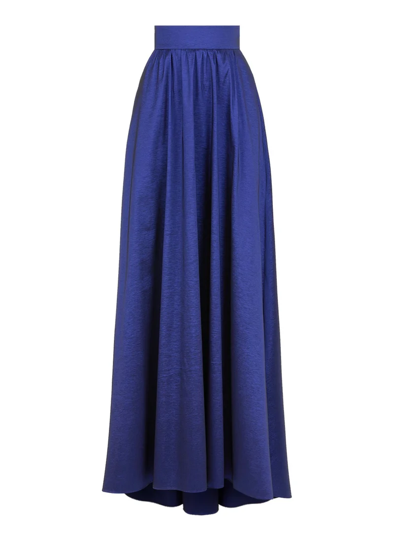 Nocturne Taffeta Skirt with Tail