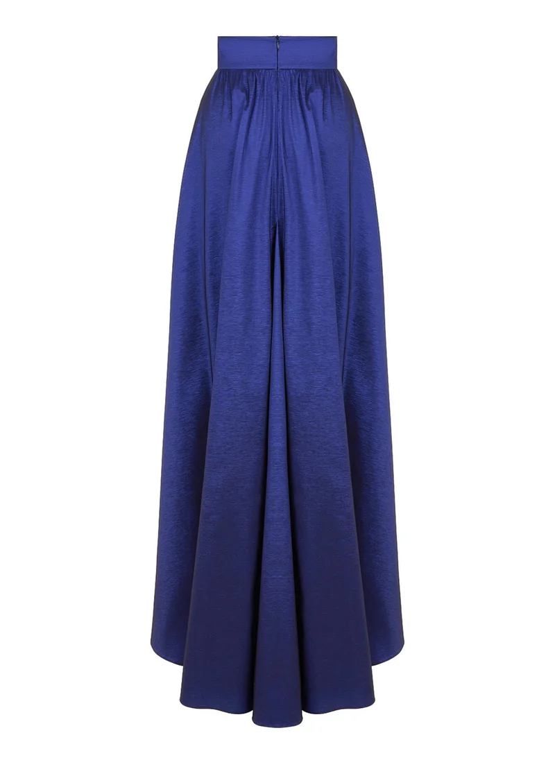 Nocturne Taffeta Skirt with Tail