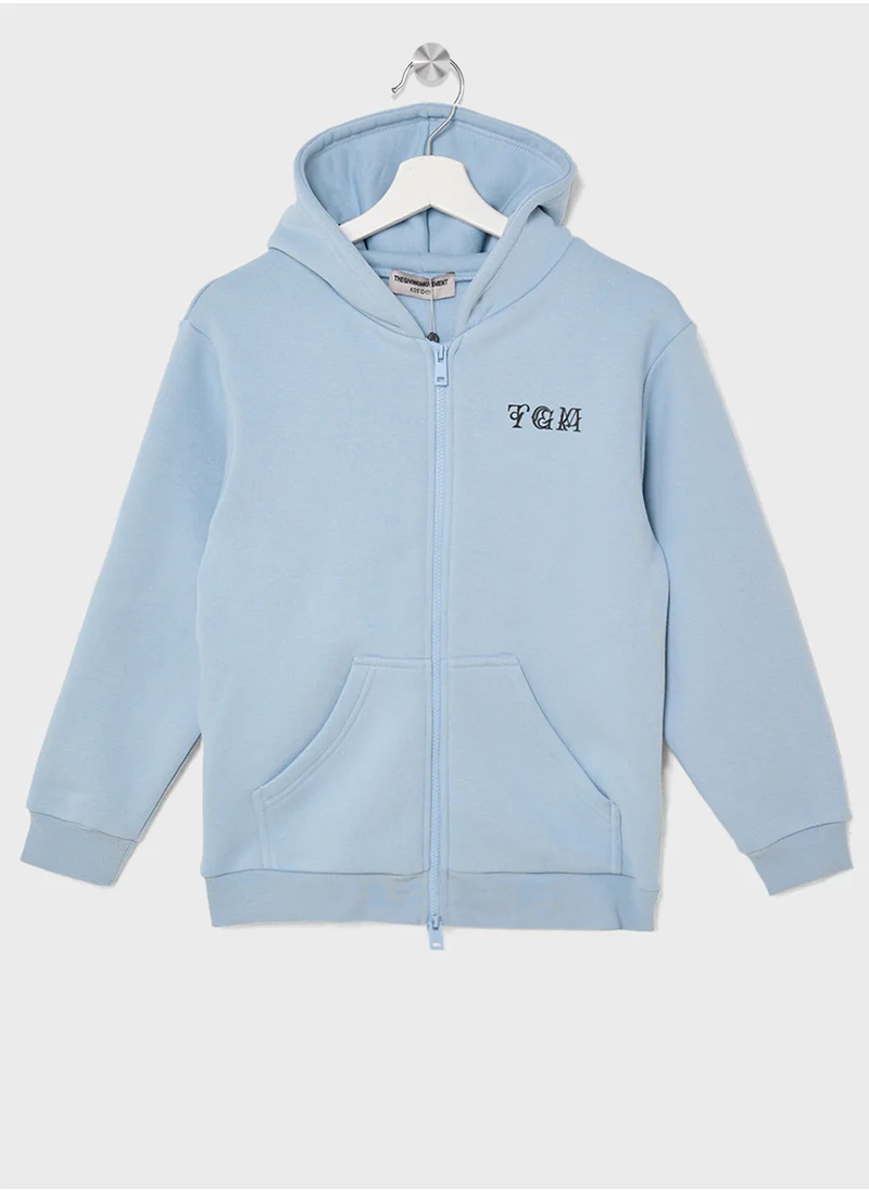 ذا جيفينج موفمنت Kids Logo Printed Hoodie