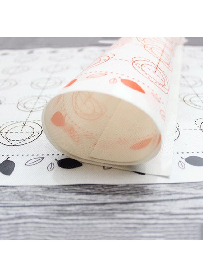 نيبمينينت طقم حصيرة المعجنات لصنع الماكرون متعددة الوظائف مكون من قطعتين متعدد الألوان 30 x 4 4سنتيمتر - Image 2