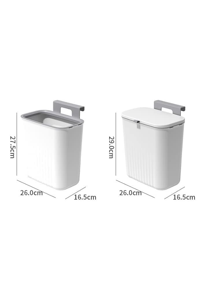 Humongous Humongous 24 Gallon Plastic Kitchen Trash can Garbage Bin Hanging Deodorant WallMounted Trash with lid Waste Basket Garbage Bin Multicolor  - Image 3