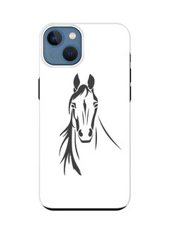 Tough Pro Series Case for Apple iPhone 14 Plus Case Dual Layer hybrid PC & TPU Customized Mobile Cover Shield with inner TPU protection Matte Finish - Arabian Stallion
