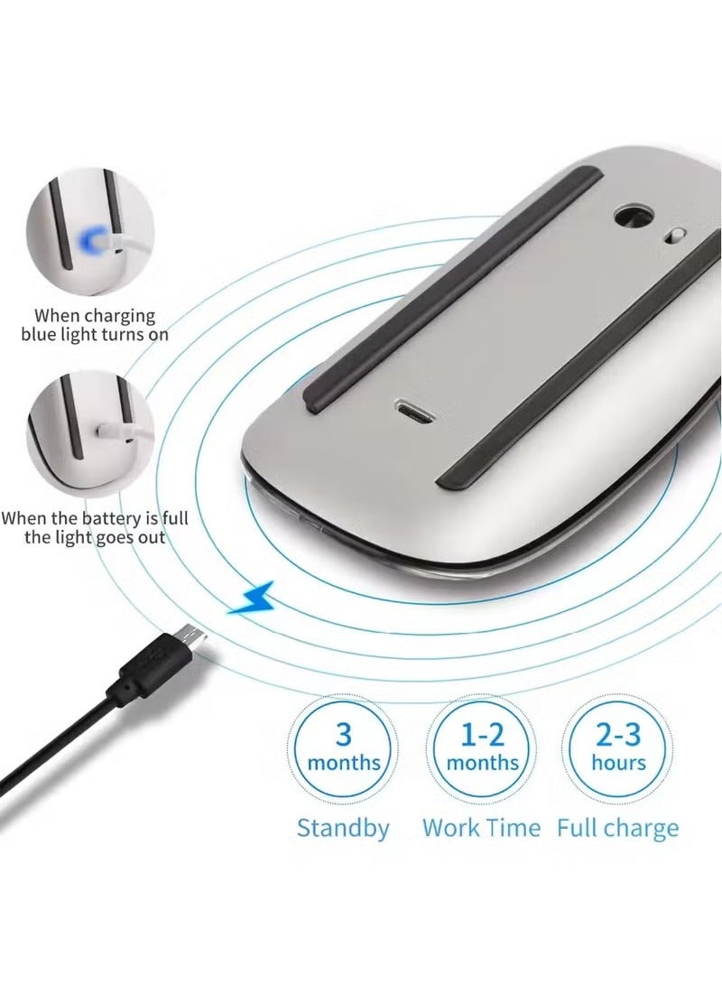 Wireless charging mouse, Bluetooth connection, silent travel computer mouse  - Image 5