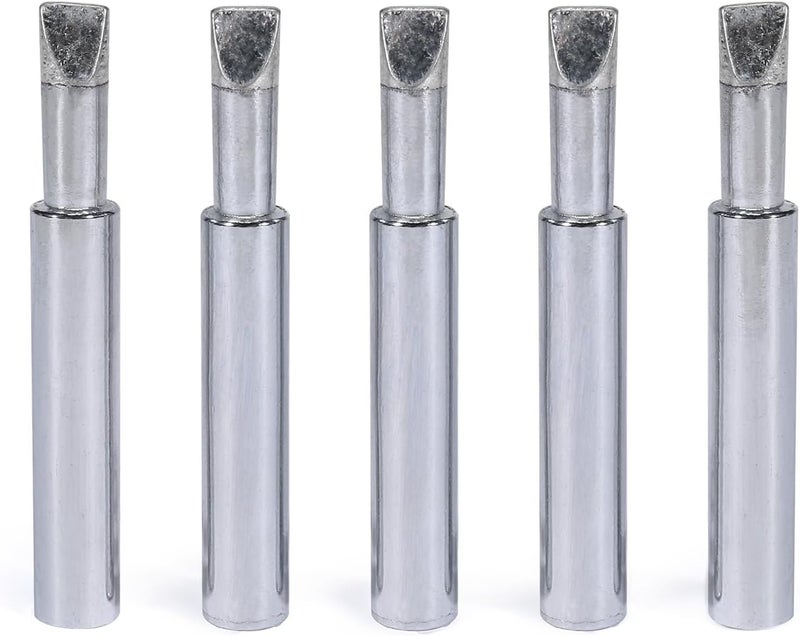 Yihua مجموعة رؤوس لحام YIHUA 1300 Type6D 5 قطع مصممة للزجاج الملون متوافقة مع لحام YIHUA 928DIII 110W - Image 1