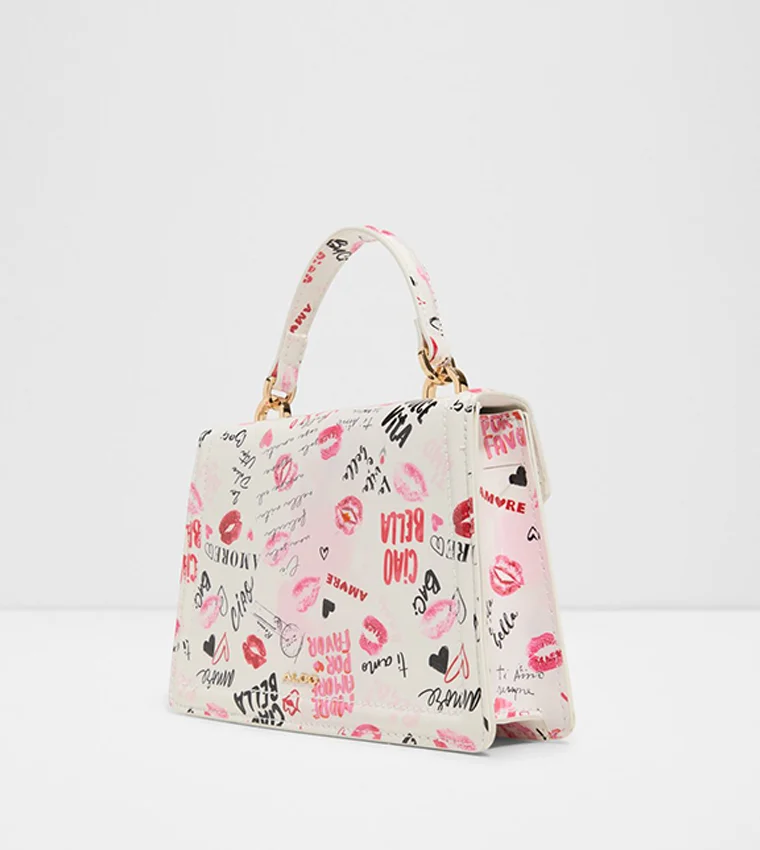 الدو BELLAVITA Printed Top Handle Bag