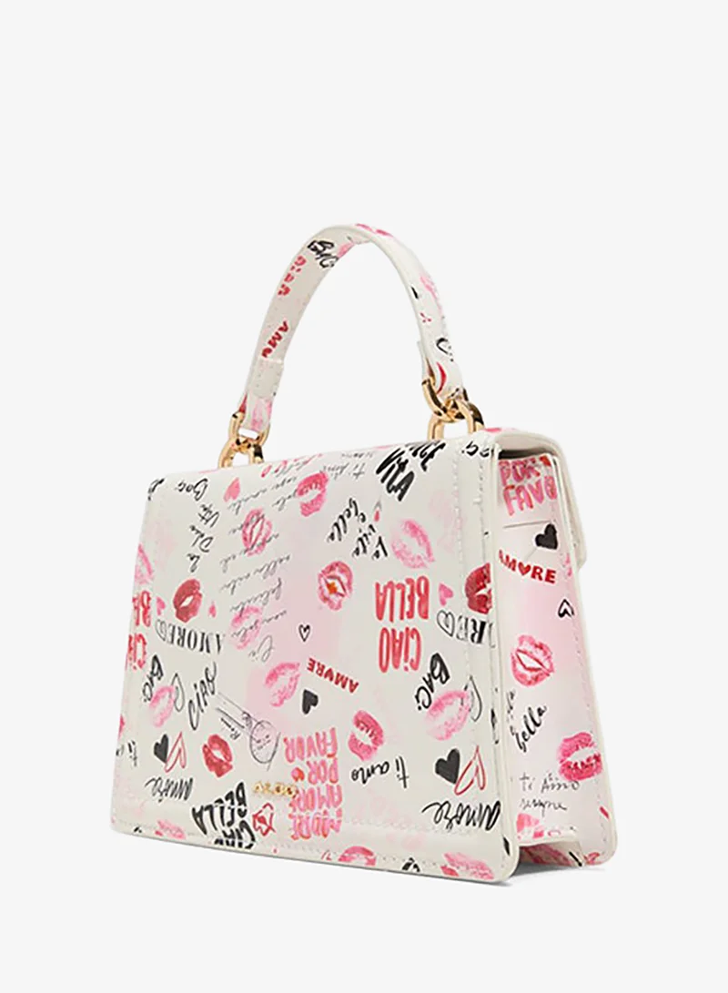 ALDO BELLAVITA Printed Top Handle Bag
