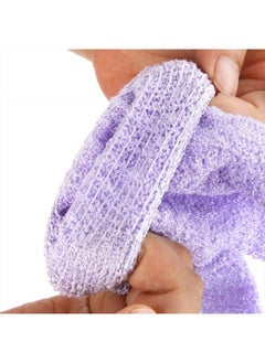 YOTURO Exfoliating Shower Bath Gloves【4 Pair】Double Side Durable Nylon Shower Gloves Body Scrub Exfoliator & Bathing Accessories for Men,Women & Kids Bath Scrubber for Acne & Dead Cell  - Image 5