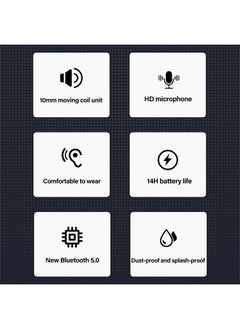 Generic Bluetooth Touch Air Pods with HD Microphone HD stereo sound /PD1X  - Image 2