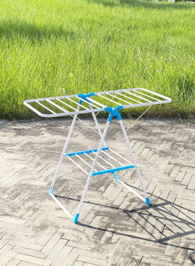 Noon East Drying Stand - Blue/Grey - 101.5 X 51 X 78 Cm - Image 1