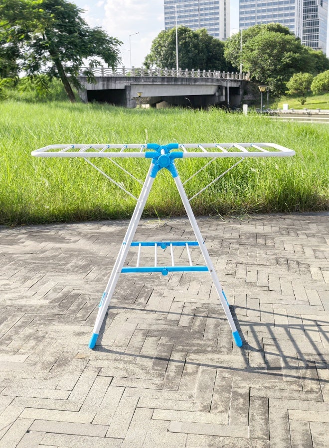 Noon East Drying Stand - Blue/Grey - 101.5 X 51 X 78 Cm - Image 3