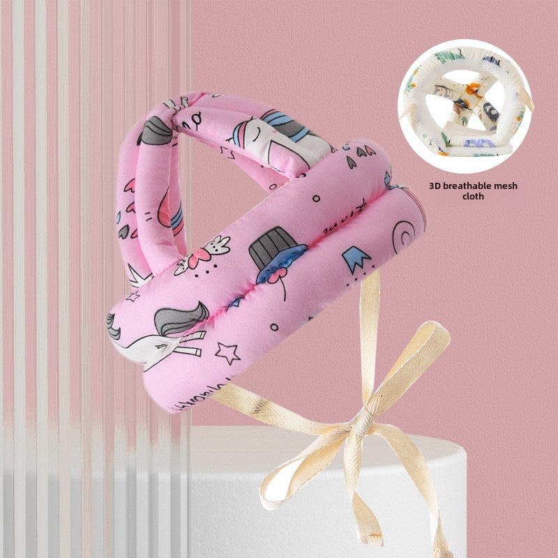 Baby Safety Helmet Toddler Protective Cap Pink Tianma Breathable