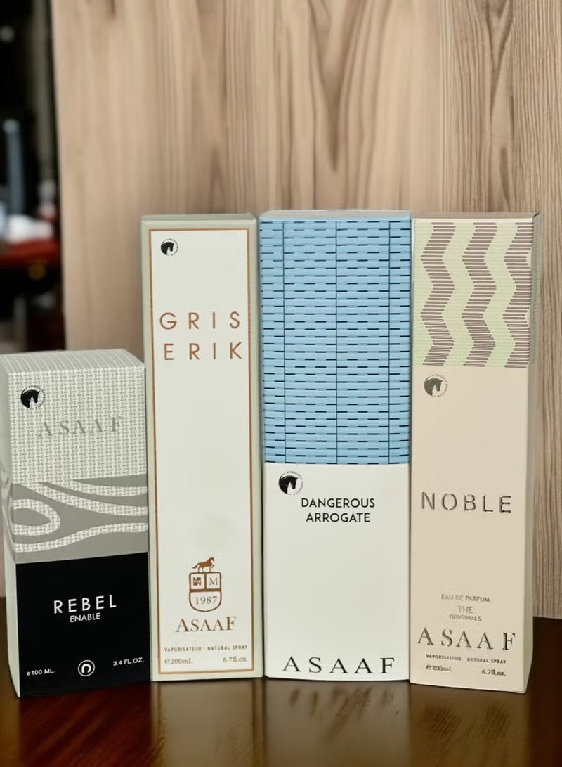 ASAAF A distinctive collection of Asaaf perfumes, 4 pieces - Image 2