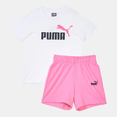 PUMA Kids' Minicats T-Shirt and Shorts Set (Baby and Toddler)