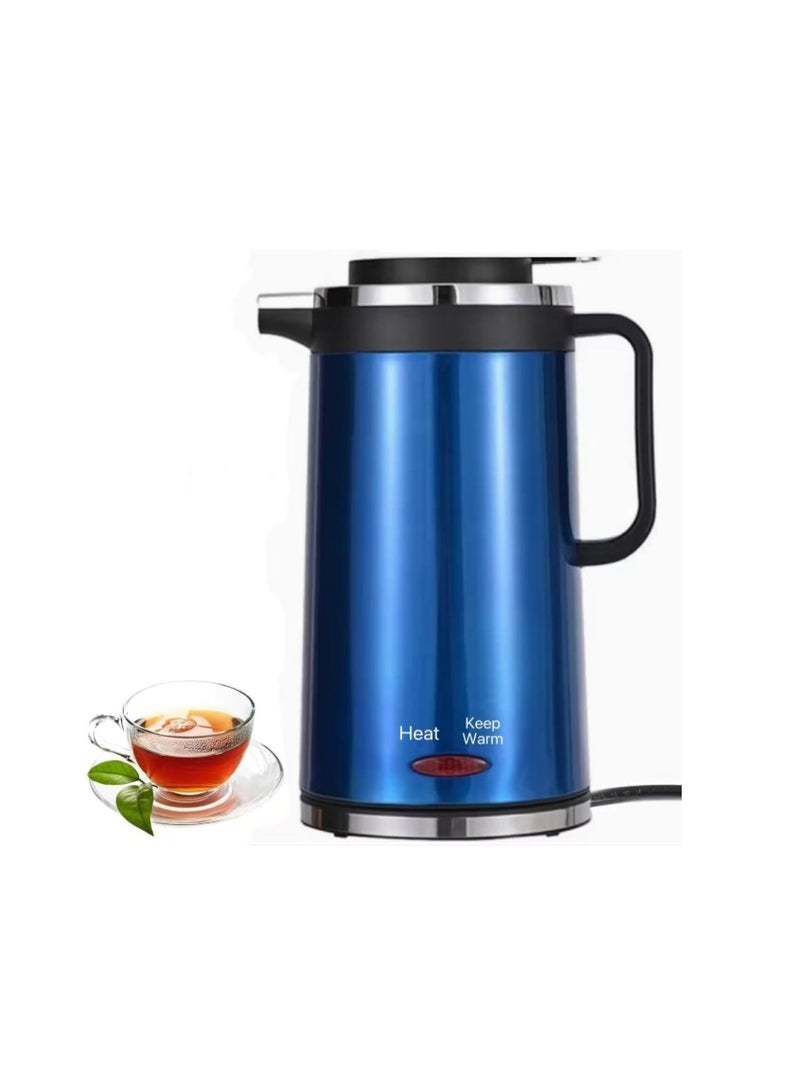 Estrella 1.8L insulated Electric kettle,304 stainless steel kettle,1500W double Electric Kettle,Insulated coffee and tea（1 YEAR warranty） - Image 1