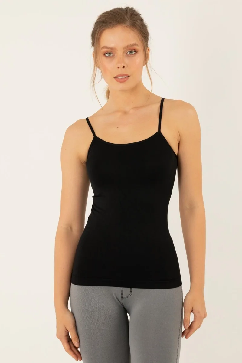 ميور Seamless Seamless Thin Strap Female Singlet
